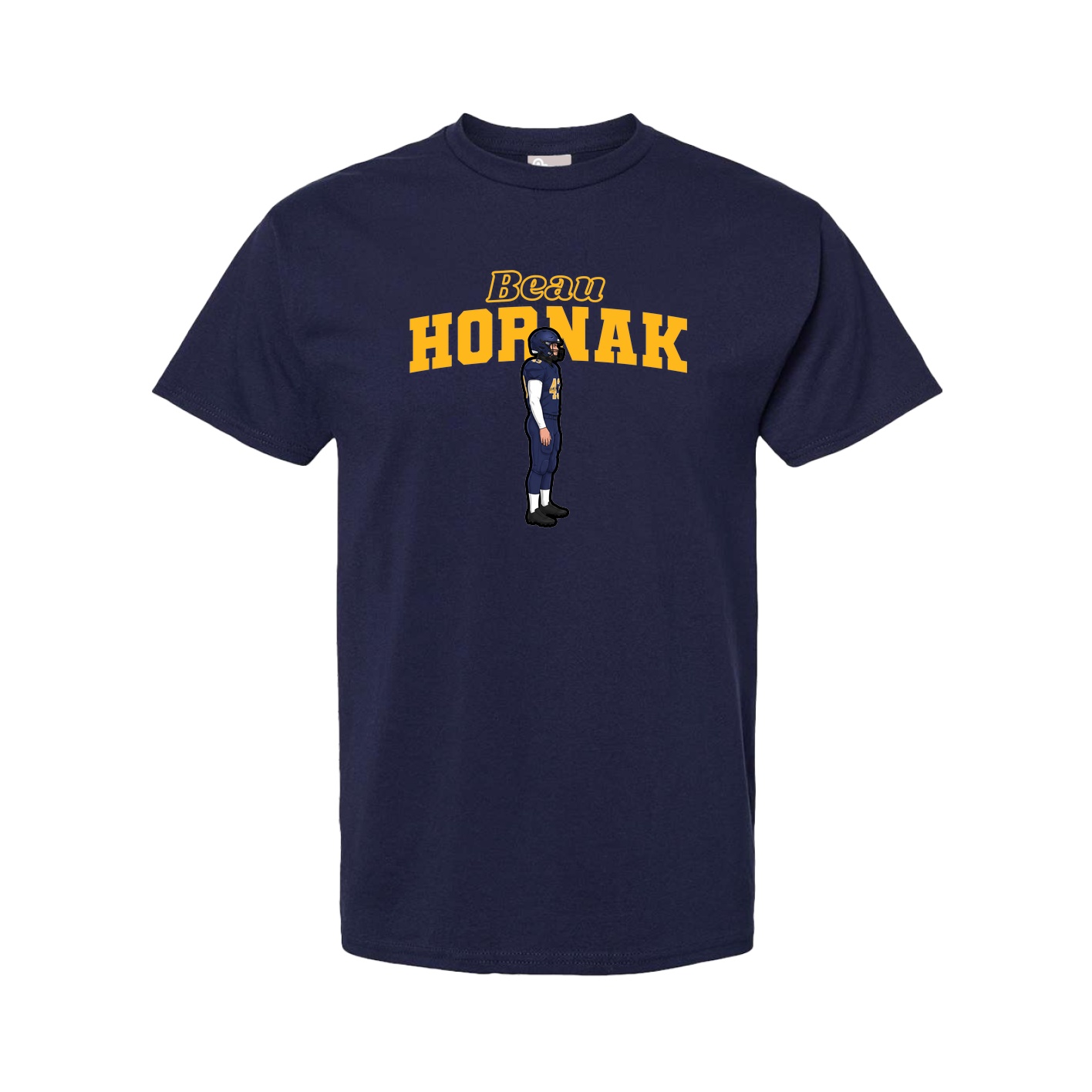 Youth Tee — Name Arch in Navy
