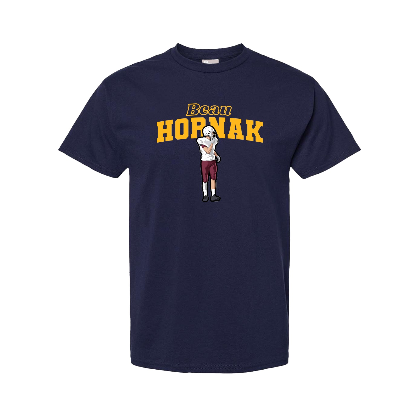 Tee — Name Arch in Navy