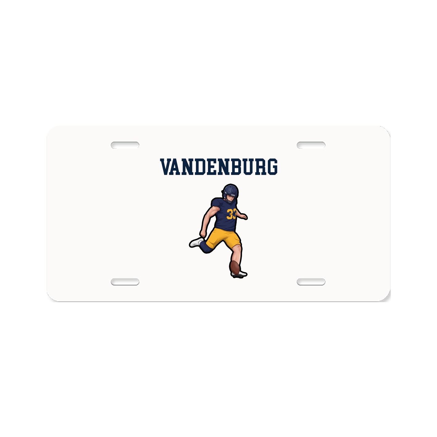 License Plate — Shirsey in Classic