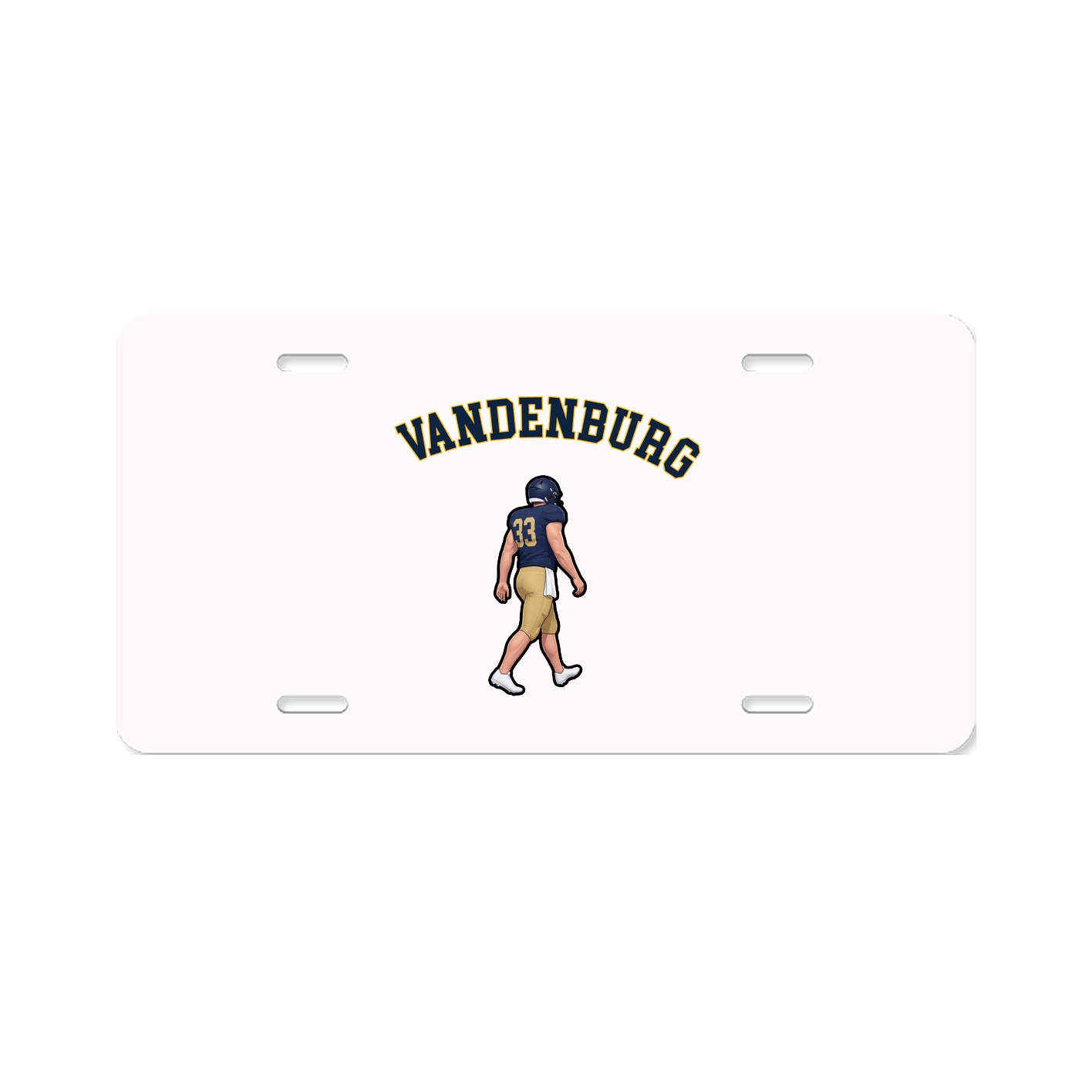 License Plate — Shirsey Arch in Classic
