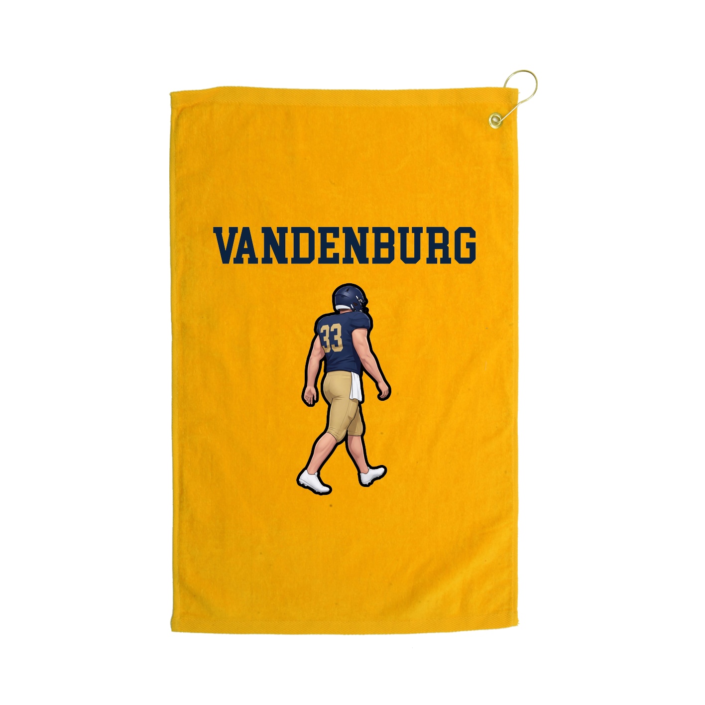 Golf Towel — Shirsey in Gold