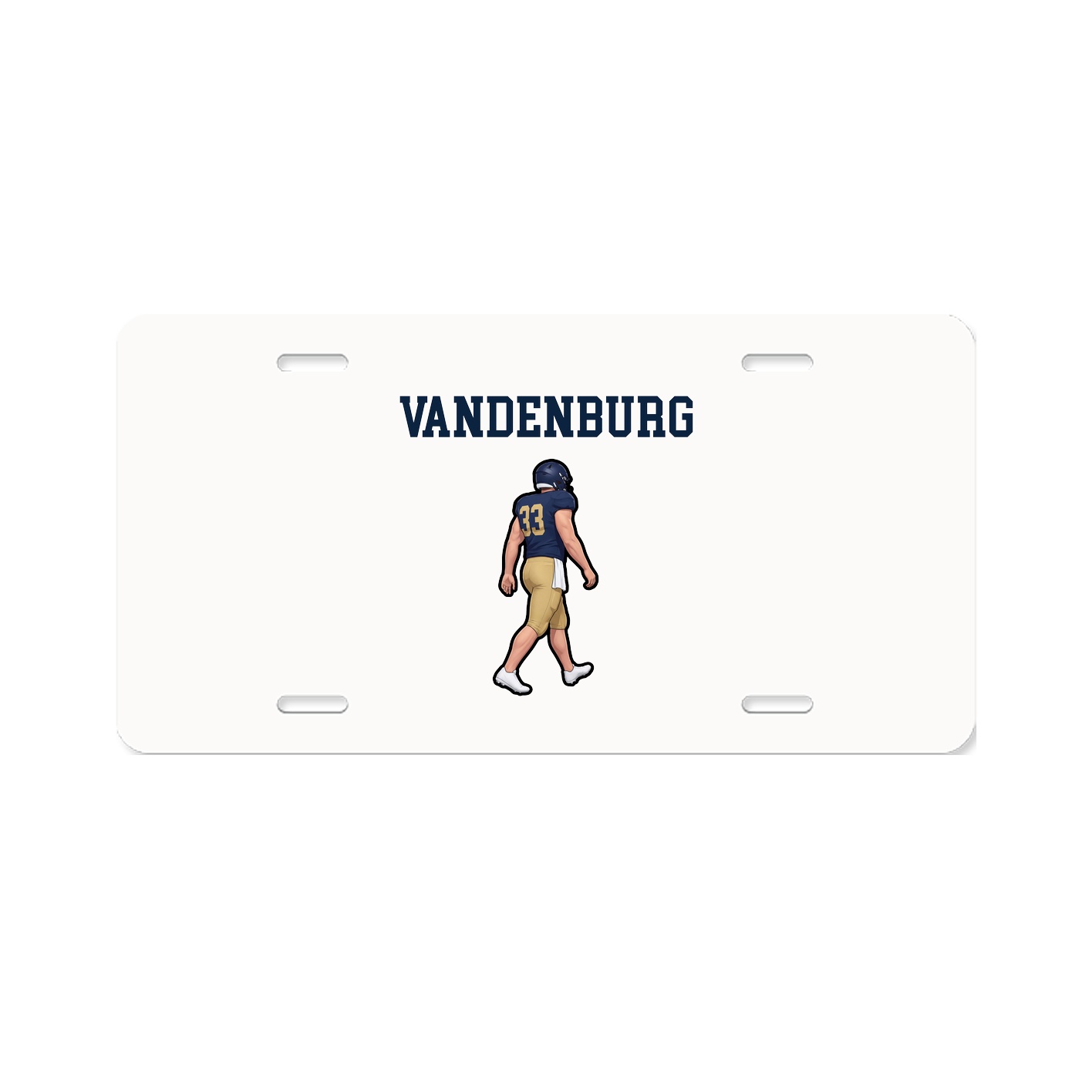 License Plate — Shirsey in Classic