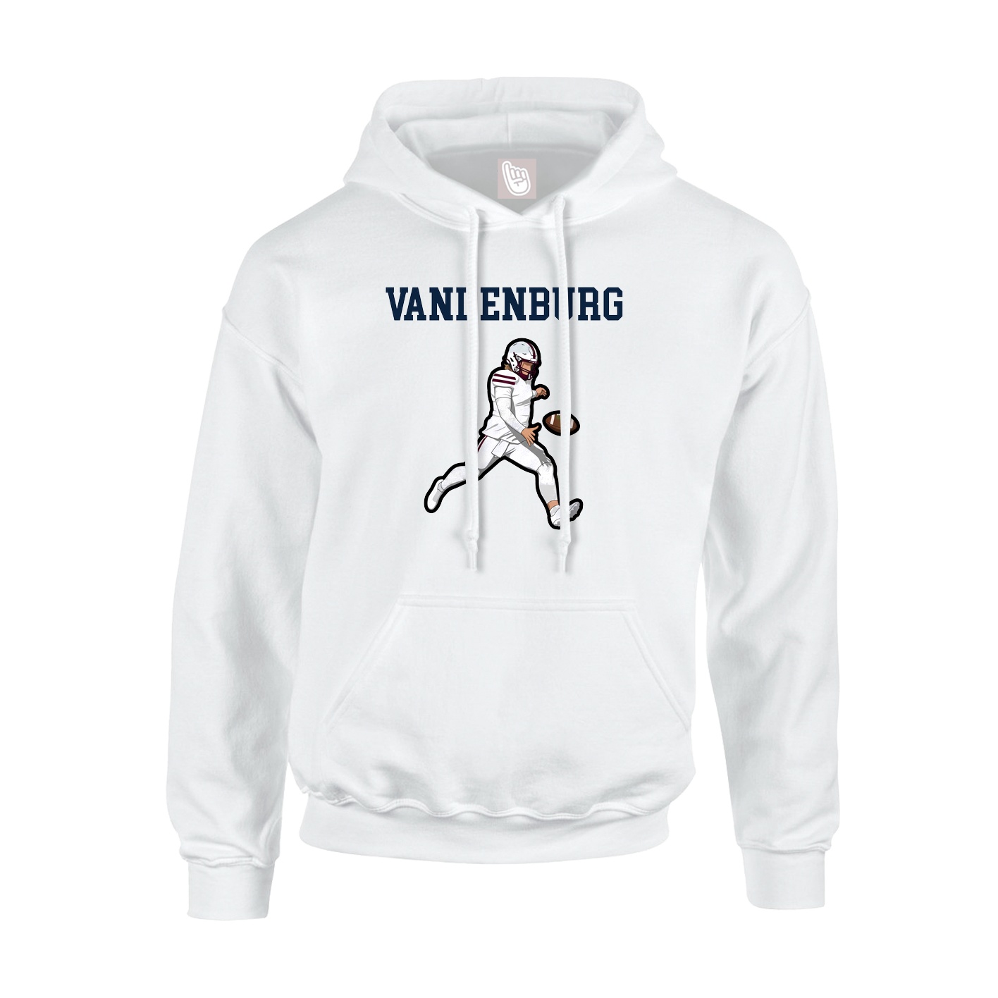 Youth Hoodie — Shirsey in White