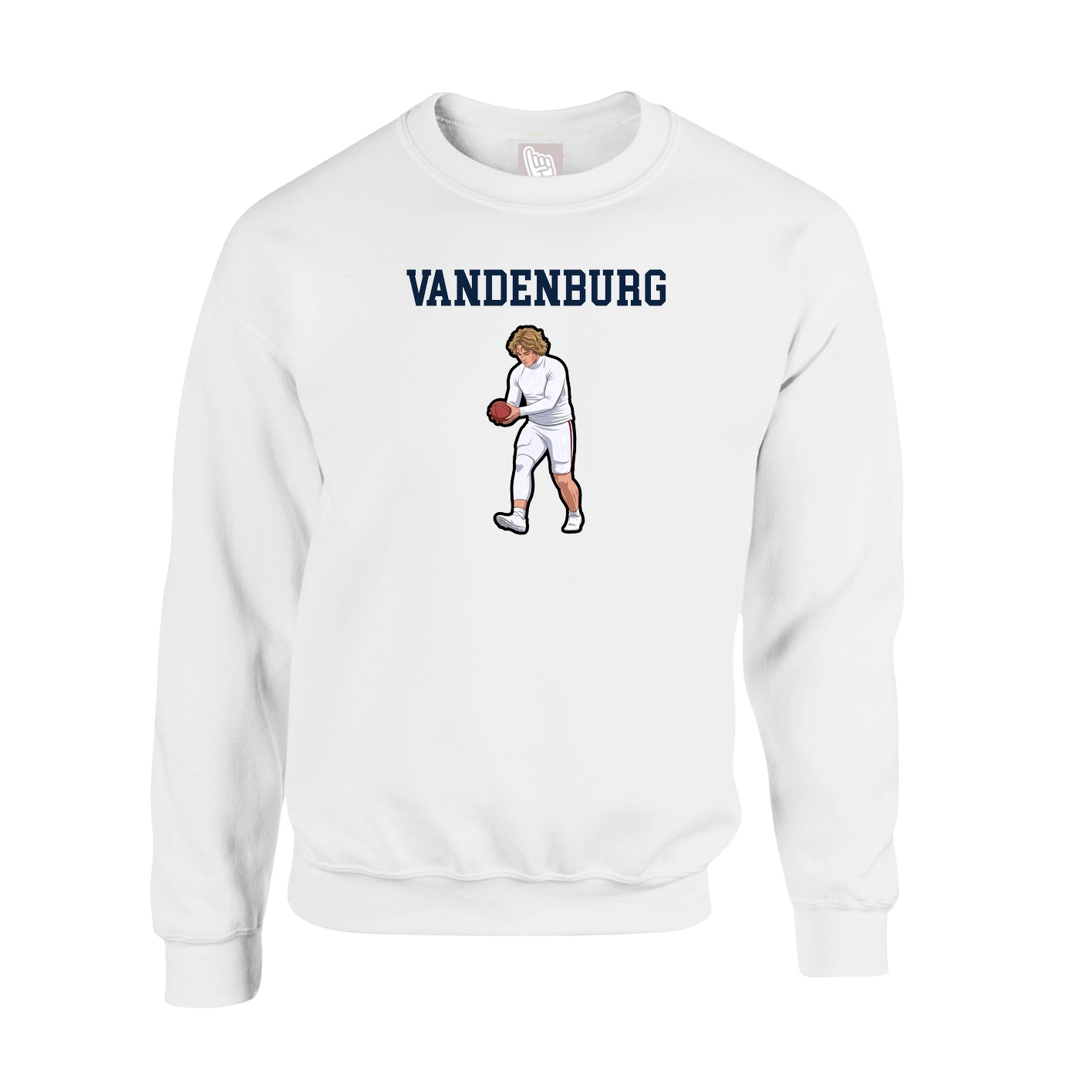 Fleece Crew — Shirsey in White