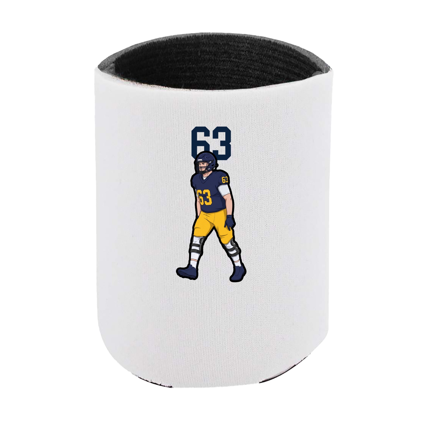 Can Holder — Number Top in White