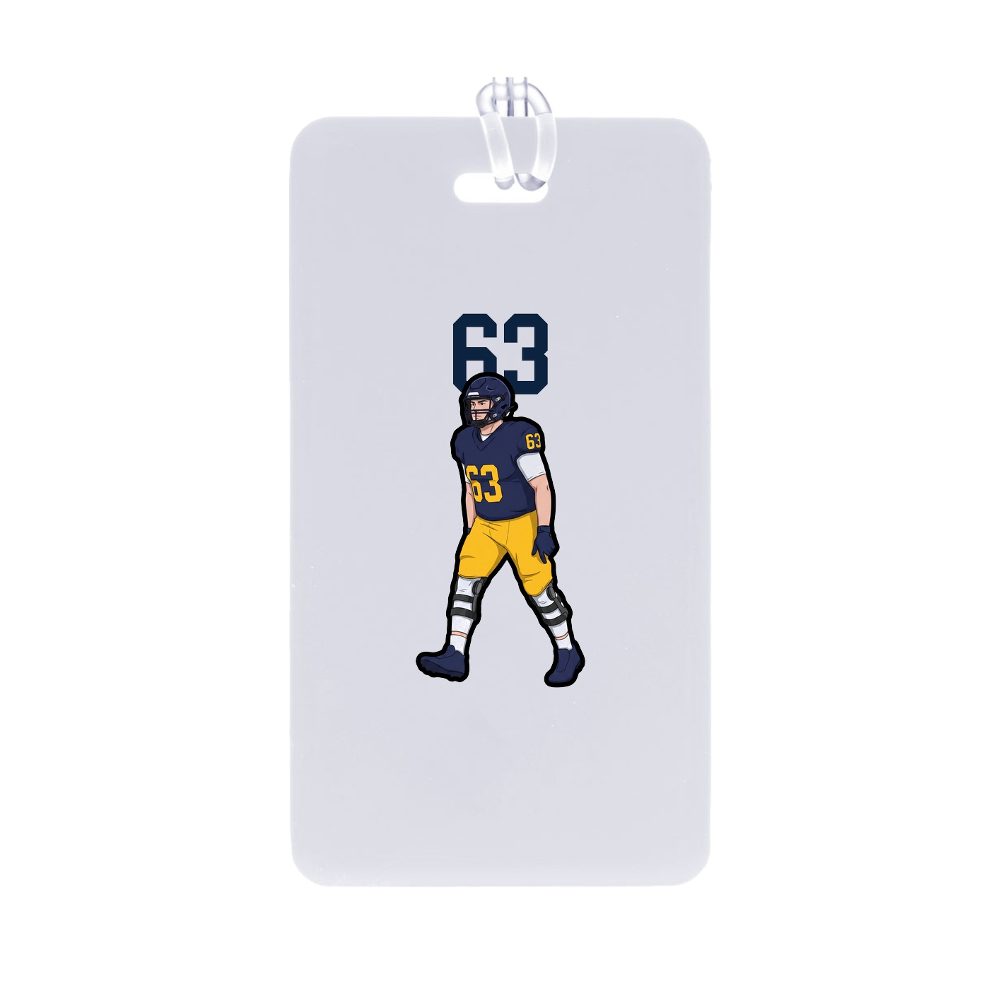 Bag Tag — Number Top in Classic