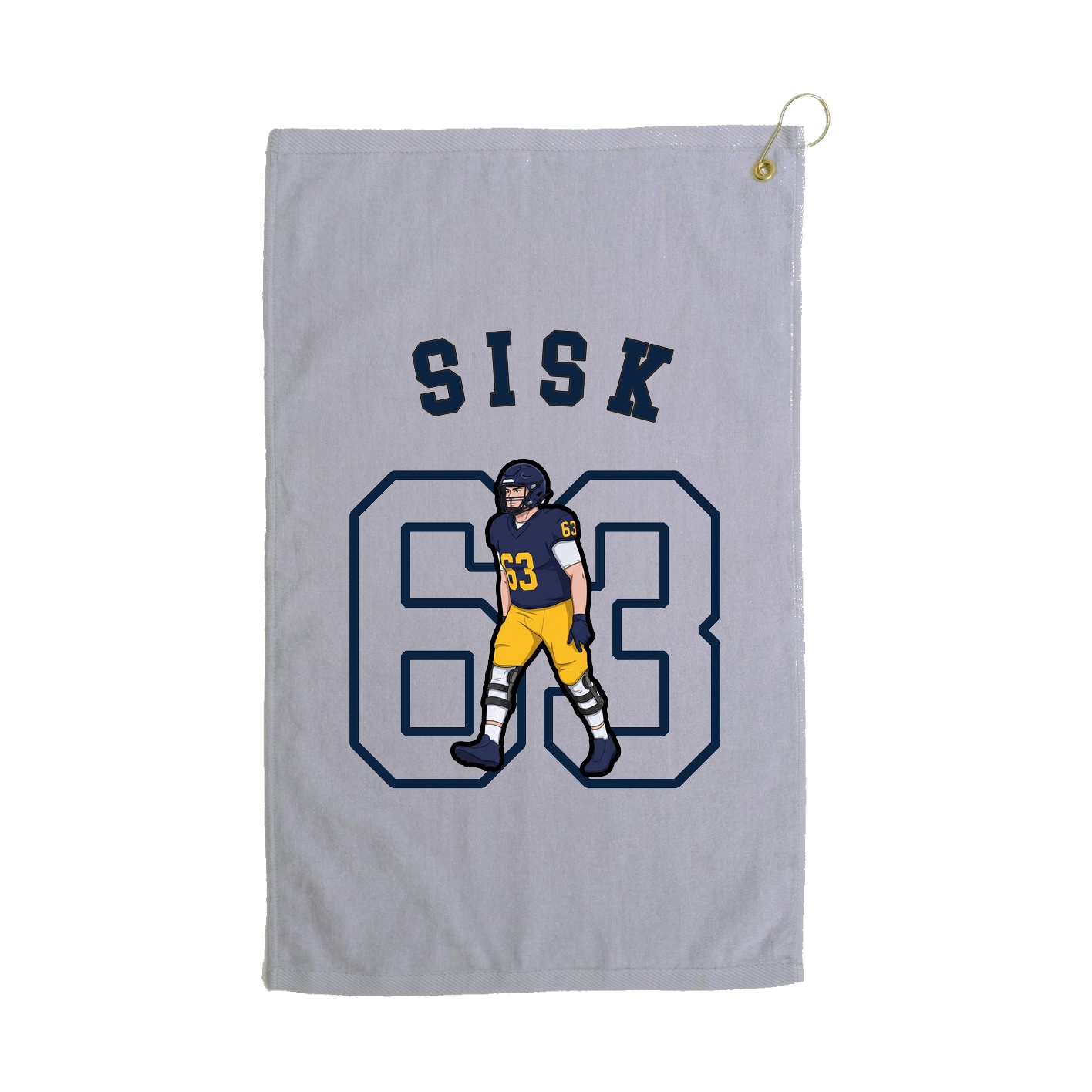 Golf Towel — Shirsey Arch in Grey