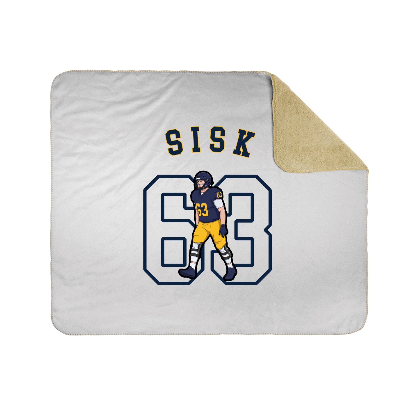 Throw Blanket — Shirsey Arch in White