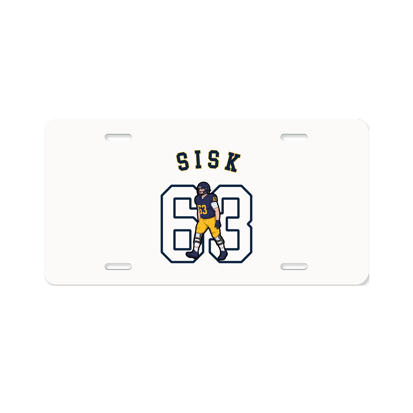 License Plate — Shirsey Arch in Classic