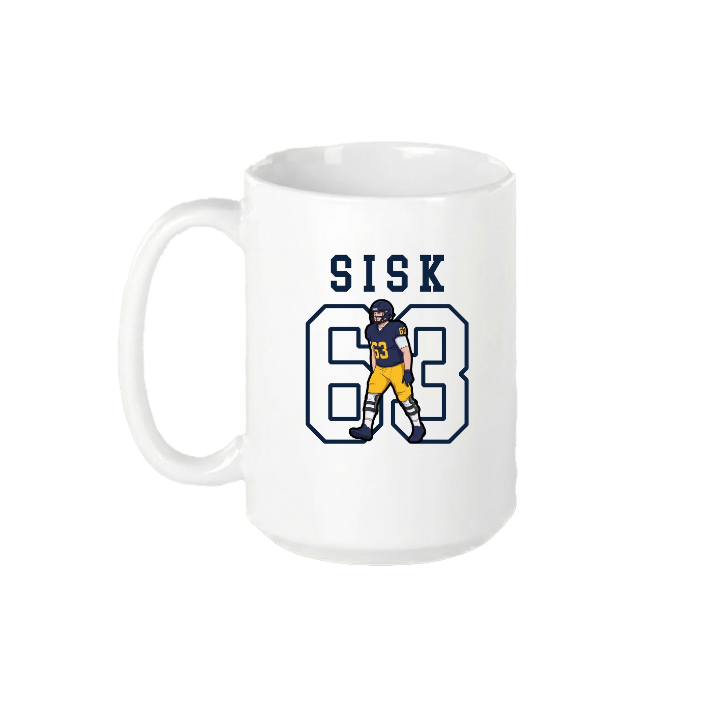15oz Coffee Mug — Shirsey in White