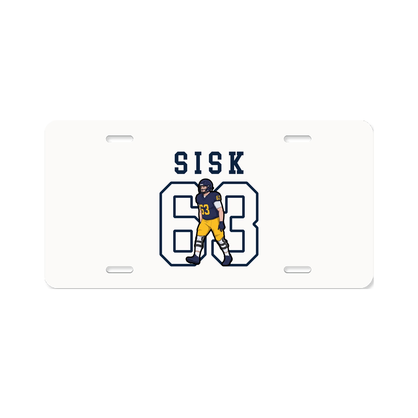License Plate — Shirsey in Classic