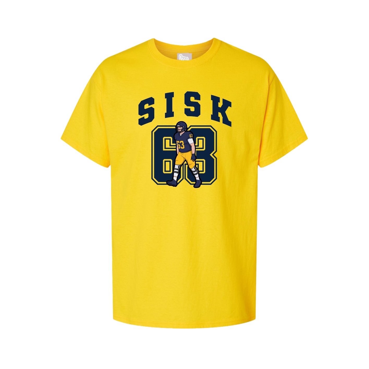 Tee — Number in Gold