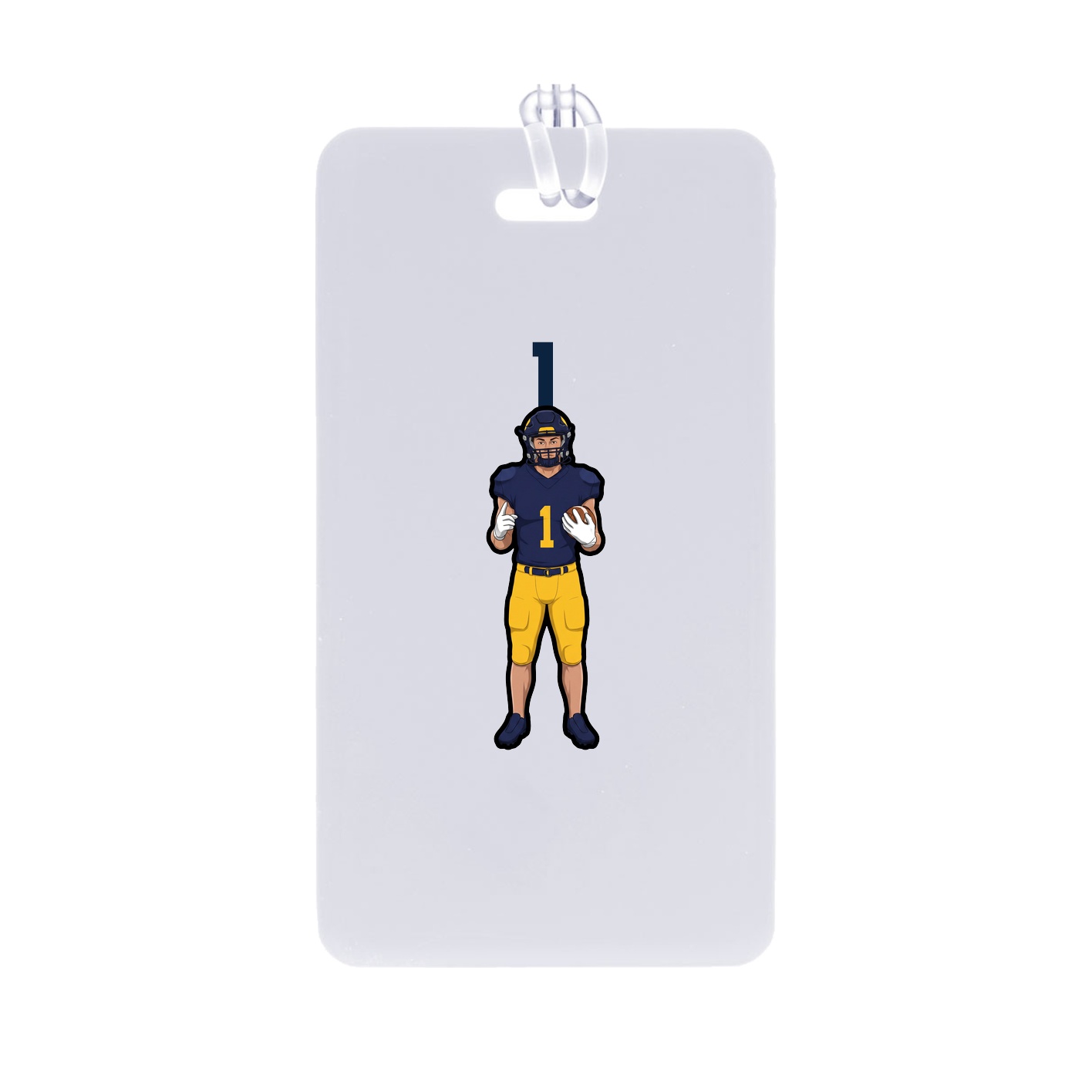 Bag Tag — Number Top in Classic
