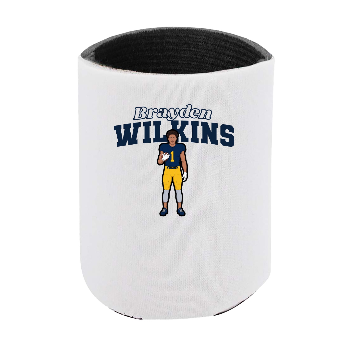Can Holder — Name Arch in White