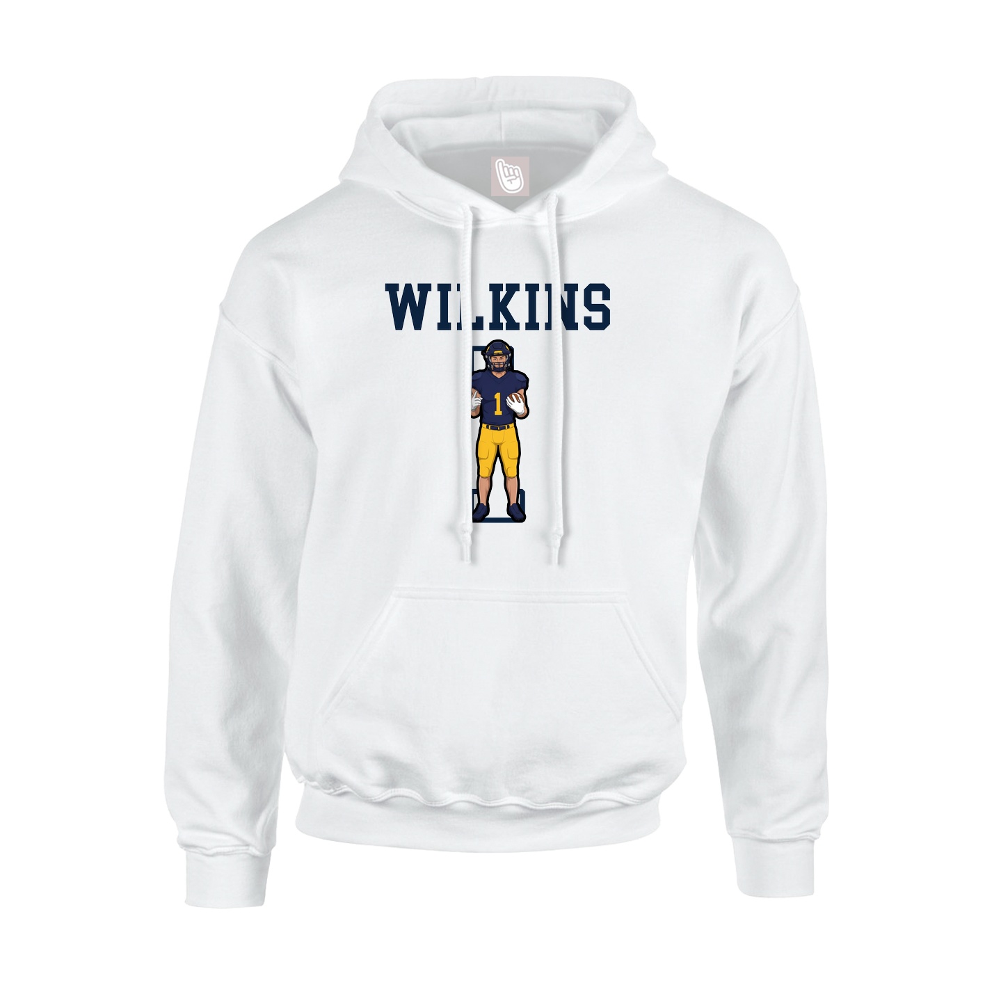 Youth Hoodie — Shirsey in White