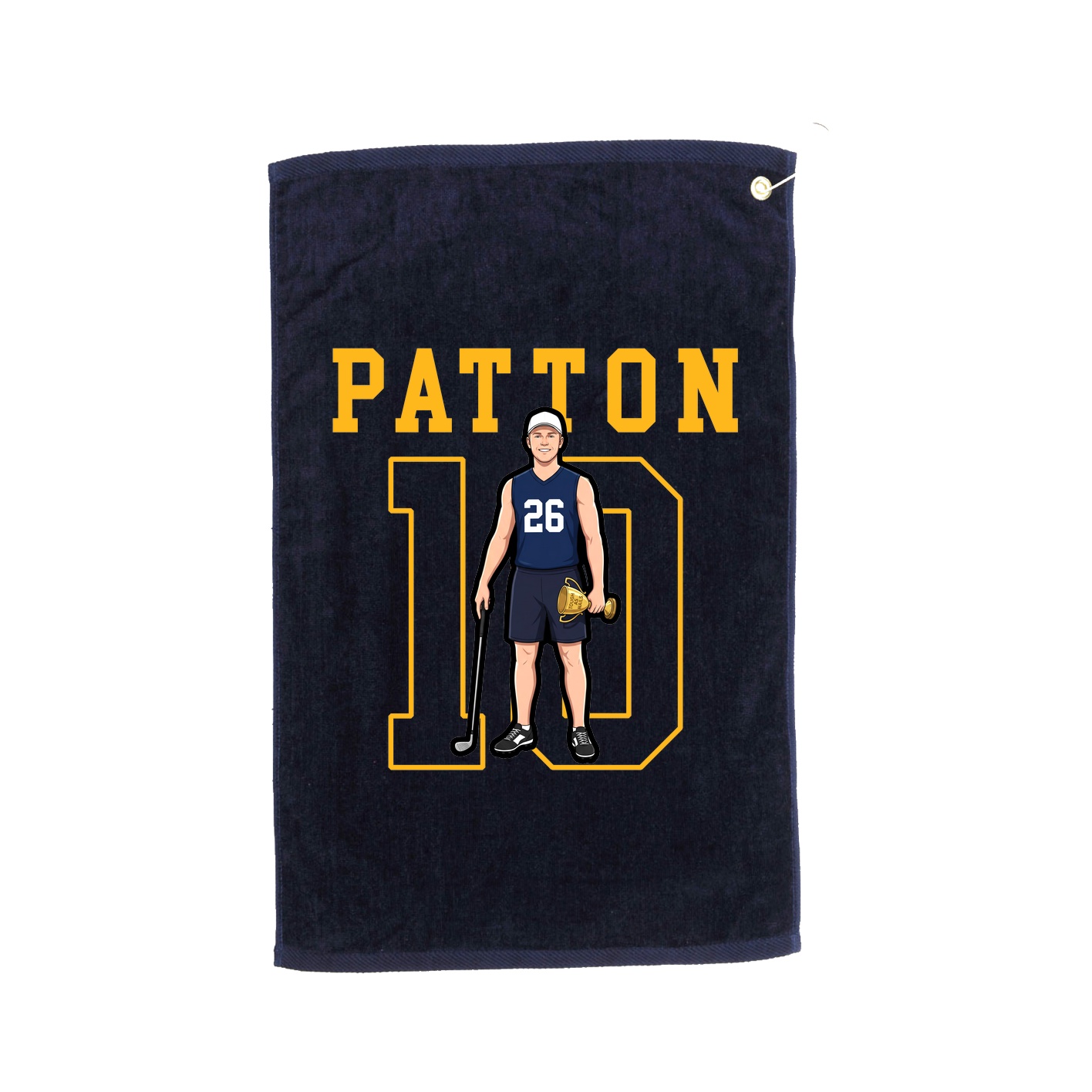 Golf Towel — Shirsey in Navy