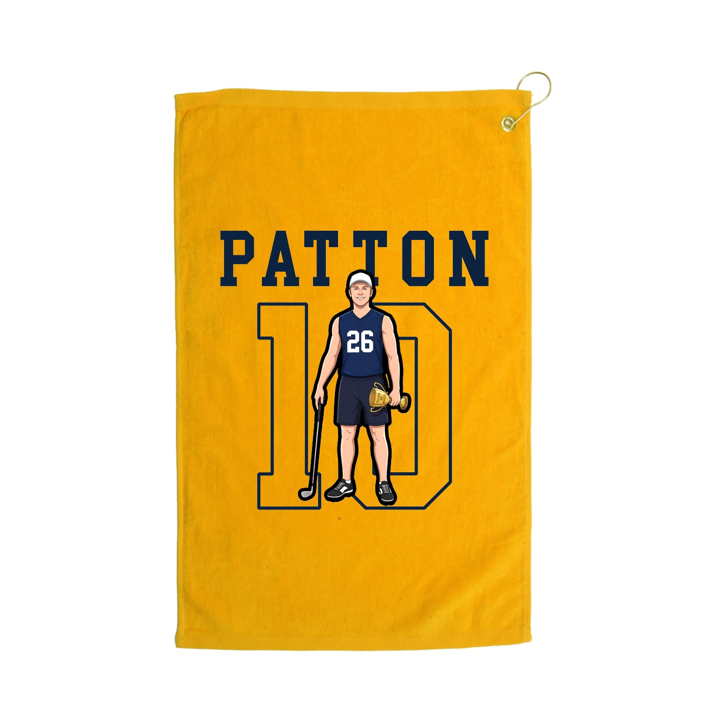 Terry Velour Golf Towel