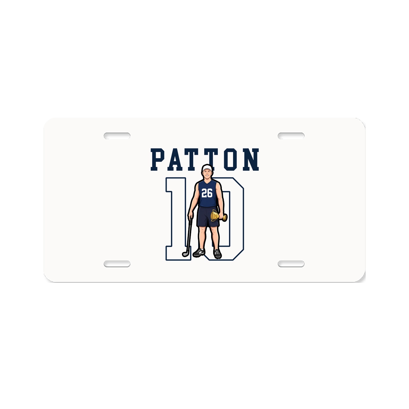 License Plate — Shirsey in Classic