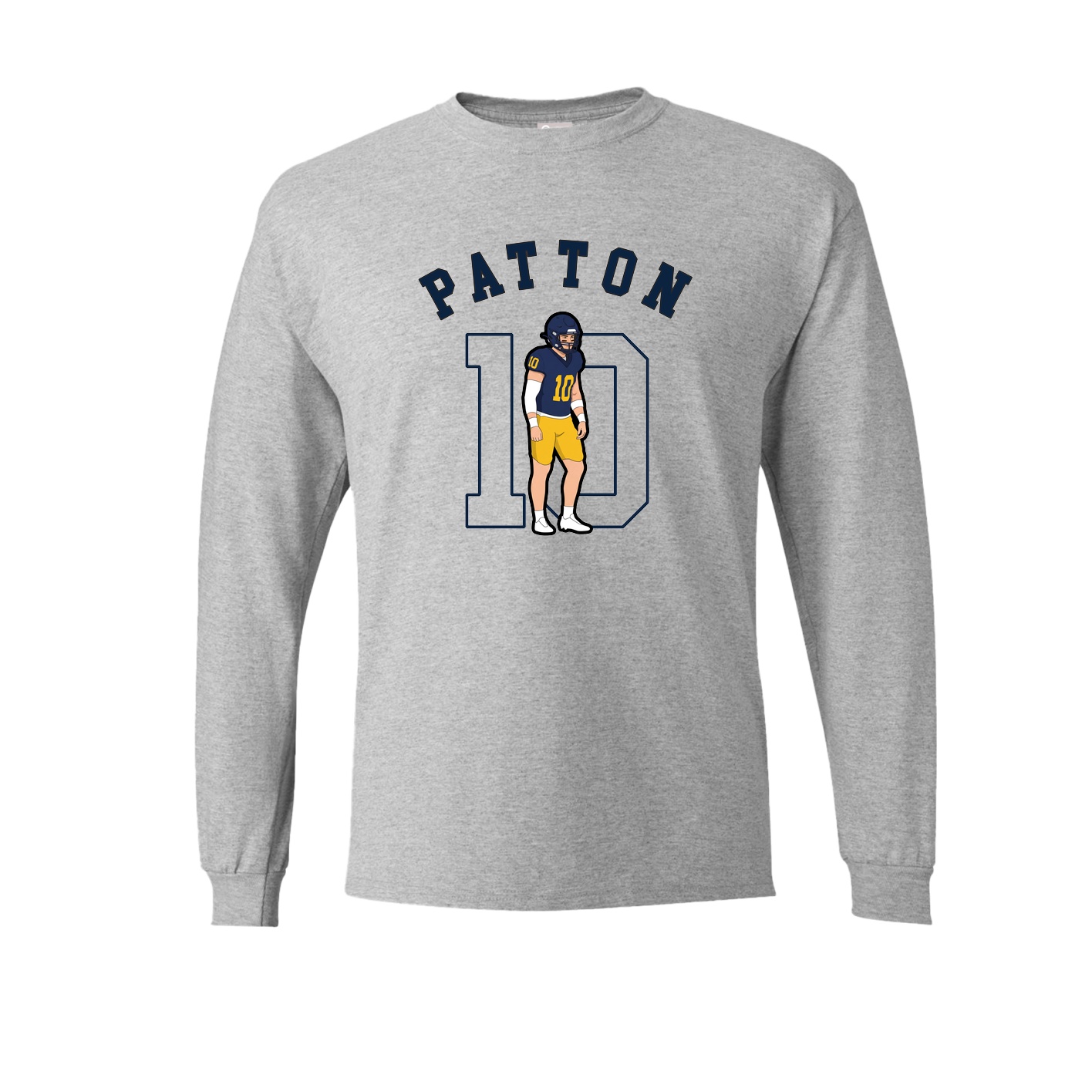Long Sleeve Tee — Shirsey Arch in Grey