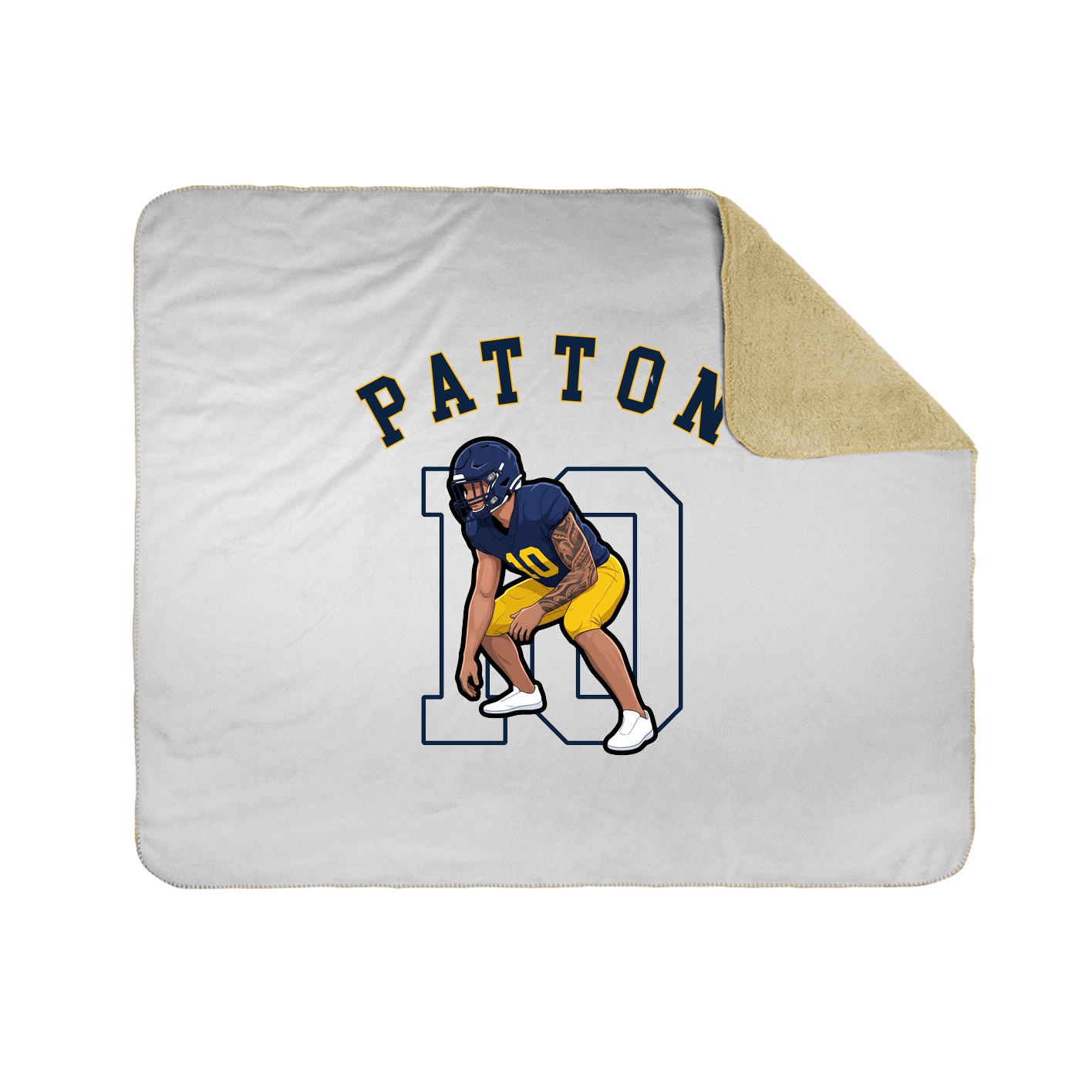 Throw Blanket — Shirsey Arch in White