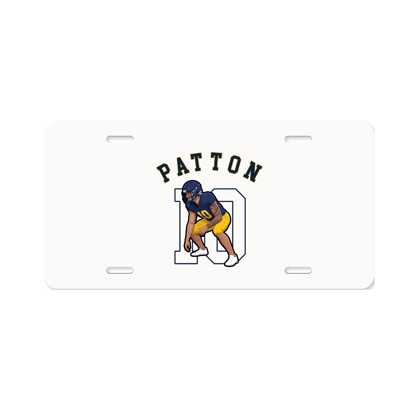License Plate — Shirsey Arch in Classic