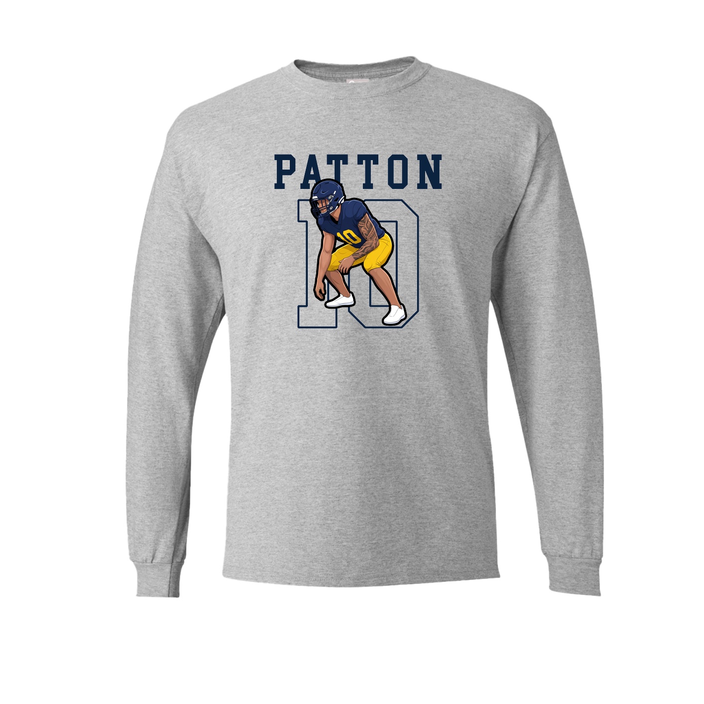 Long Sleeve Tee — Shirsey in Grey