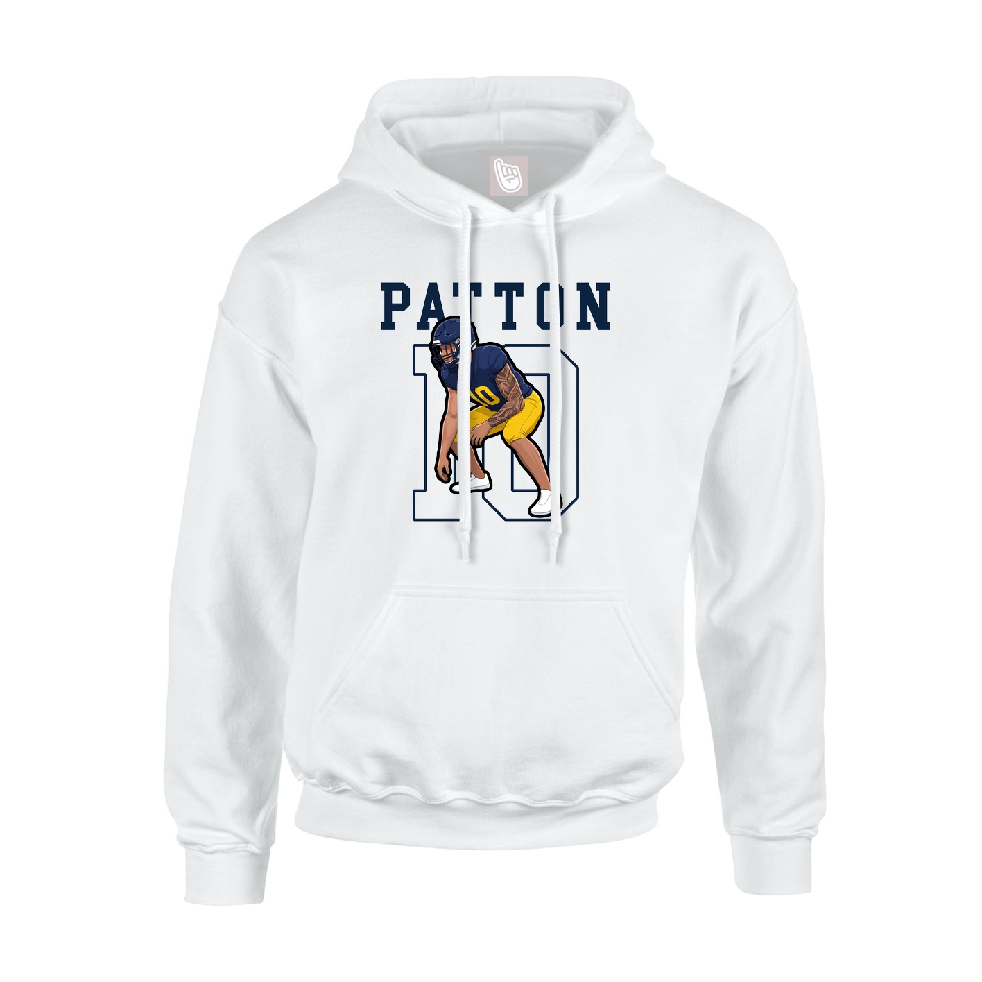 Youth Hoodie — Shirsey in White