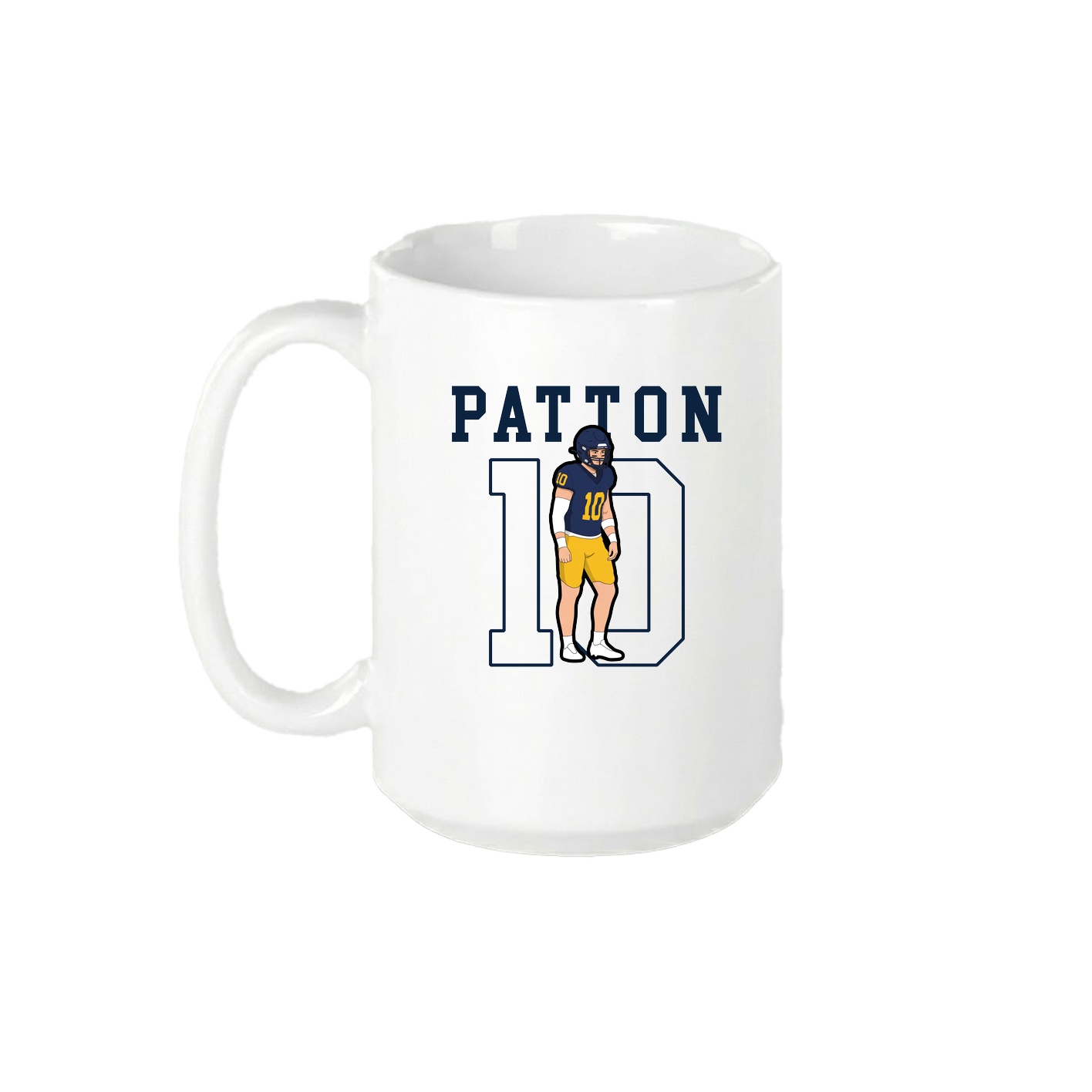 15oz Coffee Mug — Shirsey in White