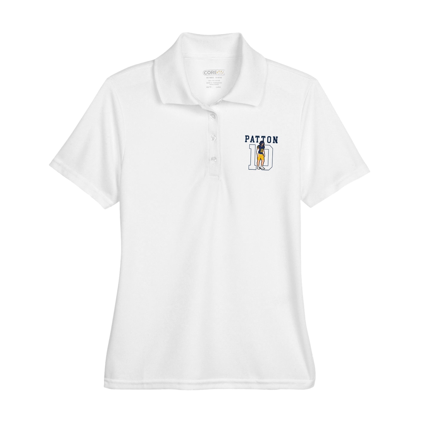 Womens Performance Polo — Shirsey in White