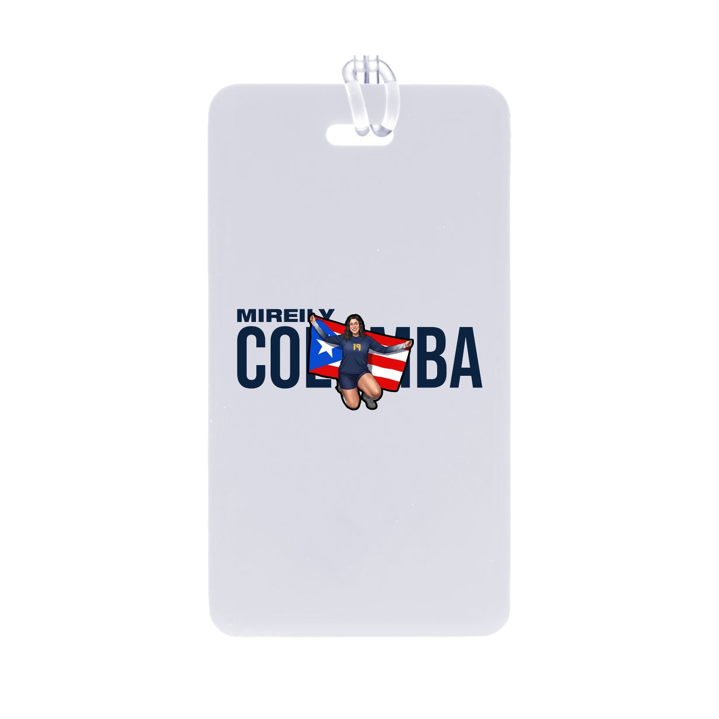 Bag Tag — Player Name in Classic
