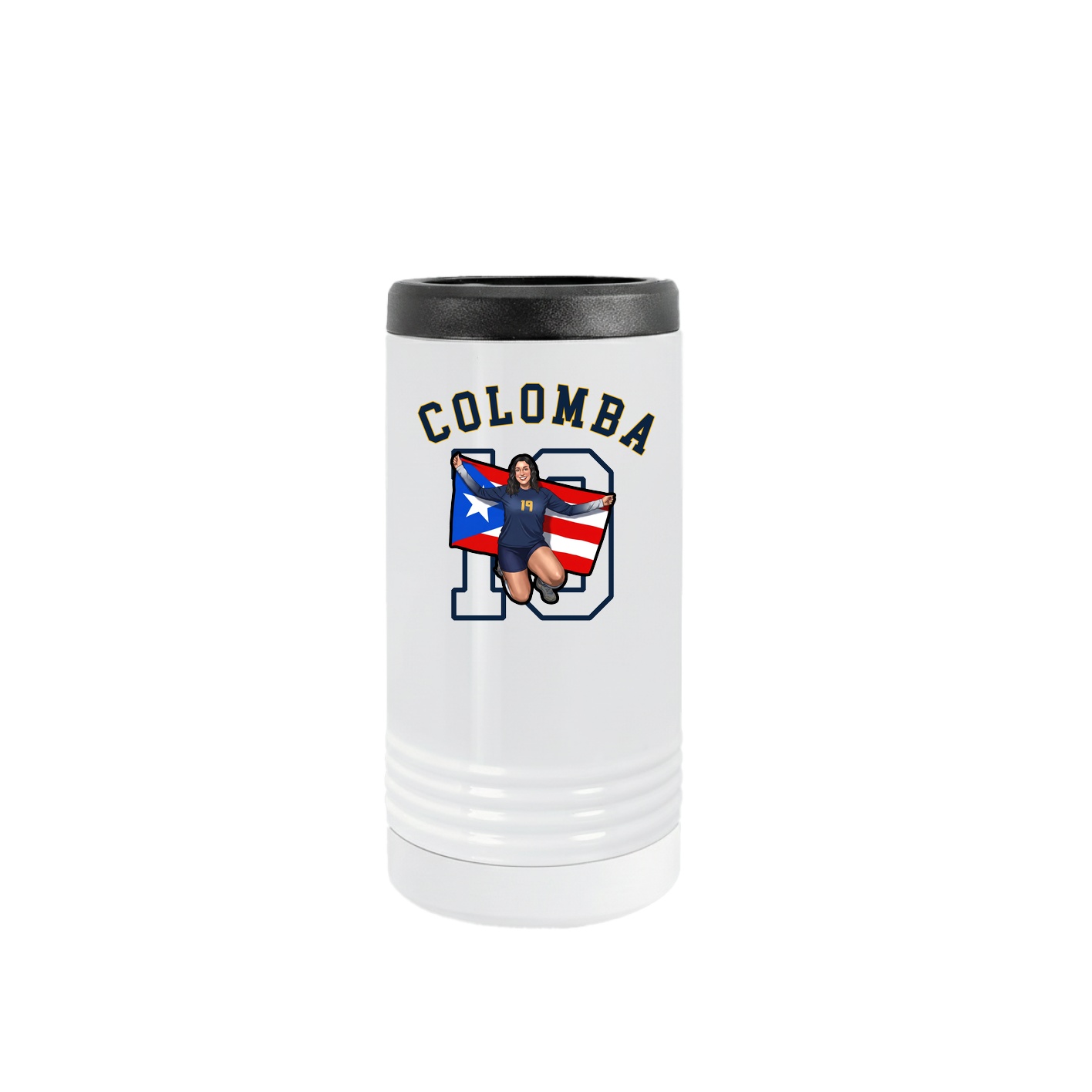 Slim Beverage Holder — Shirsey Arch in White