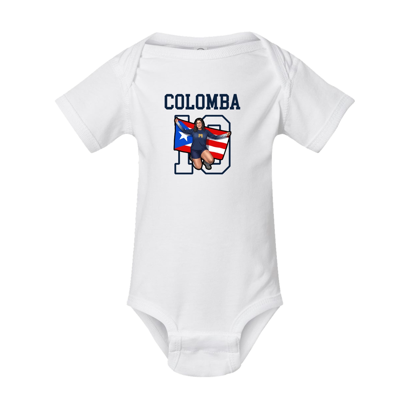 Baby Onesie — Shirsey in White
