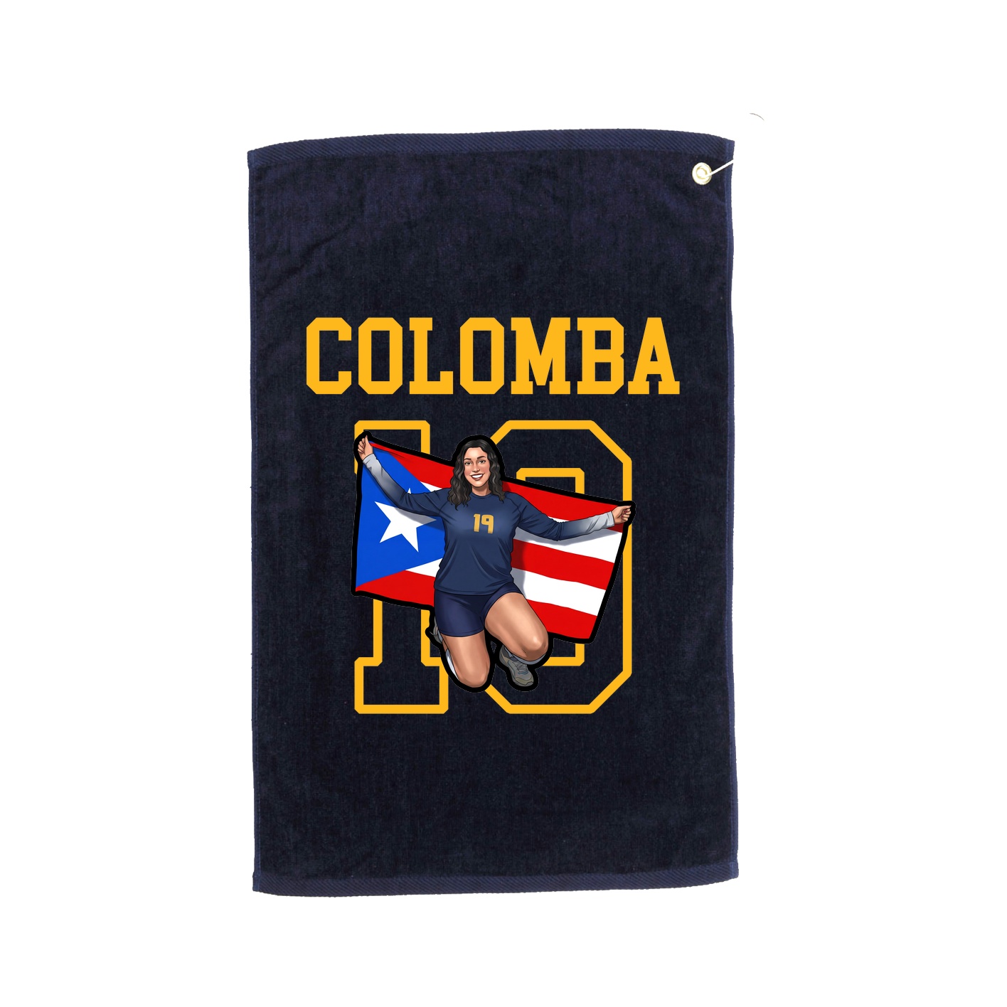 Golf Towel — Shirsey in Navy