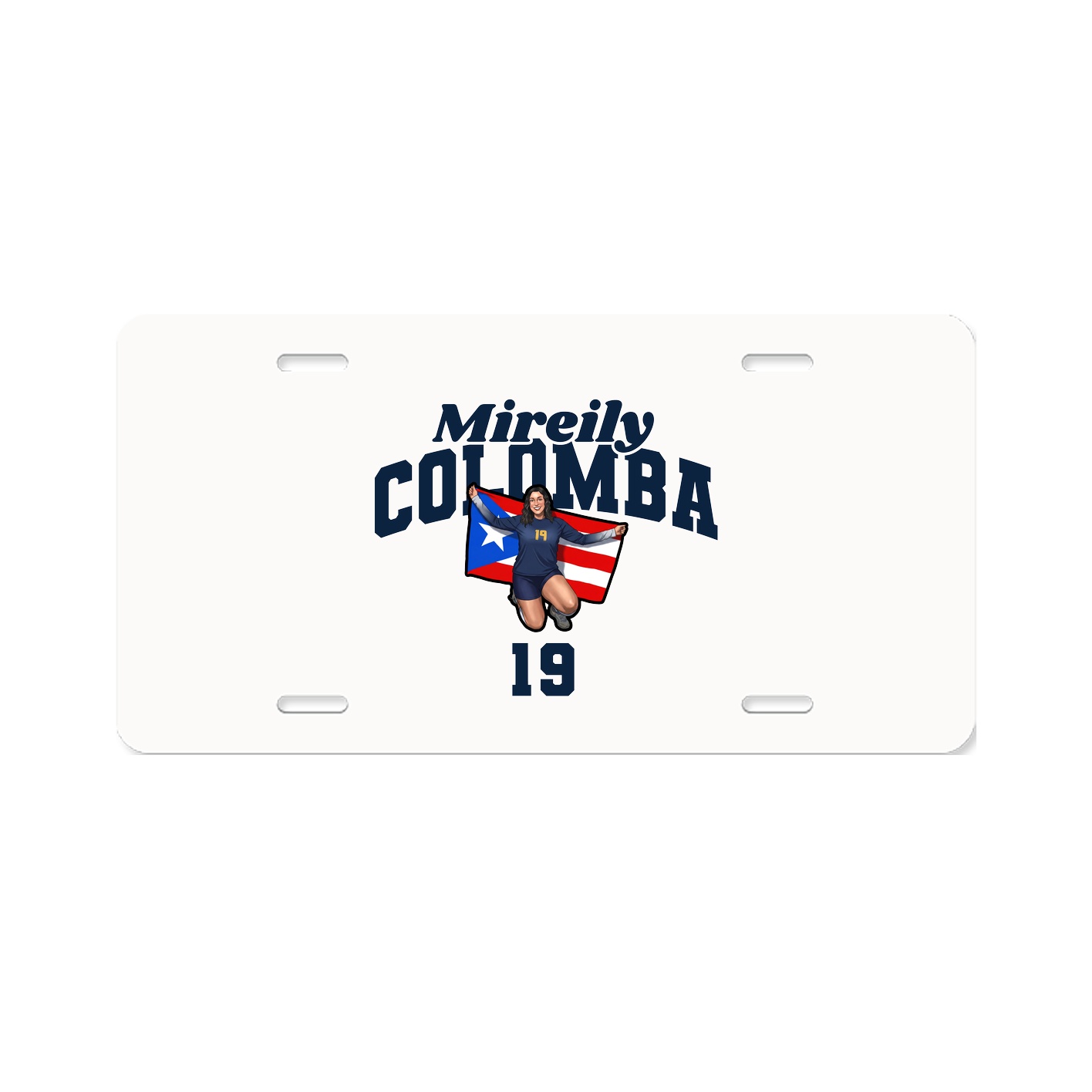 License Plate — Signature Arch in Classic