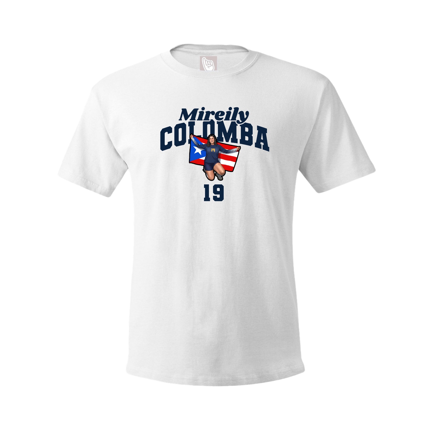 Youth Tee — Signature Arch in White