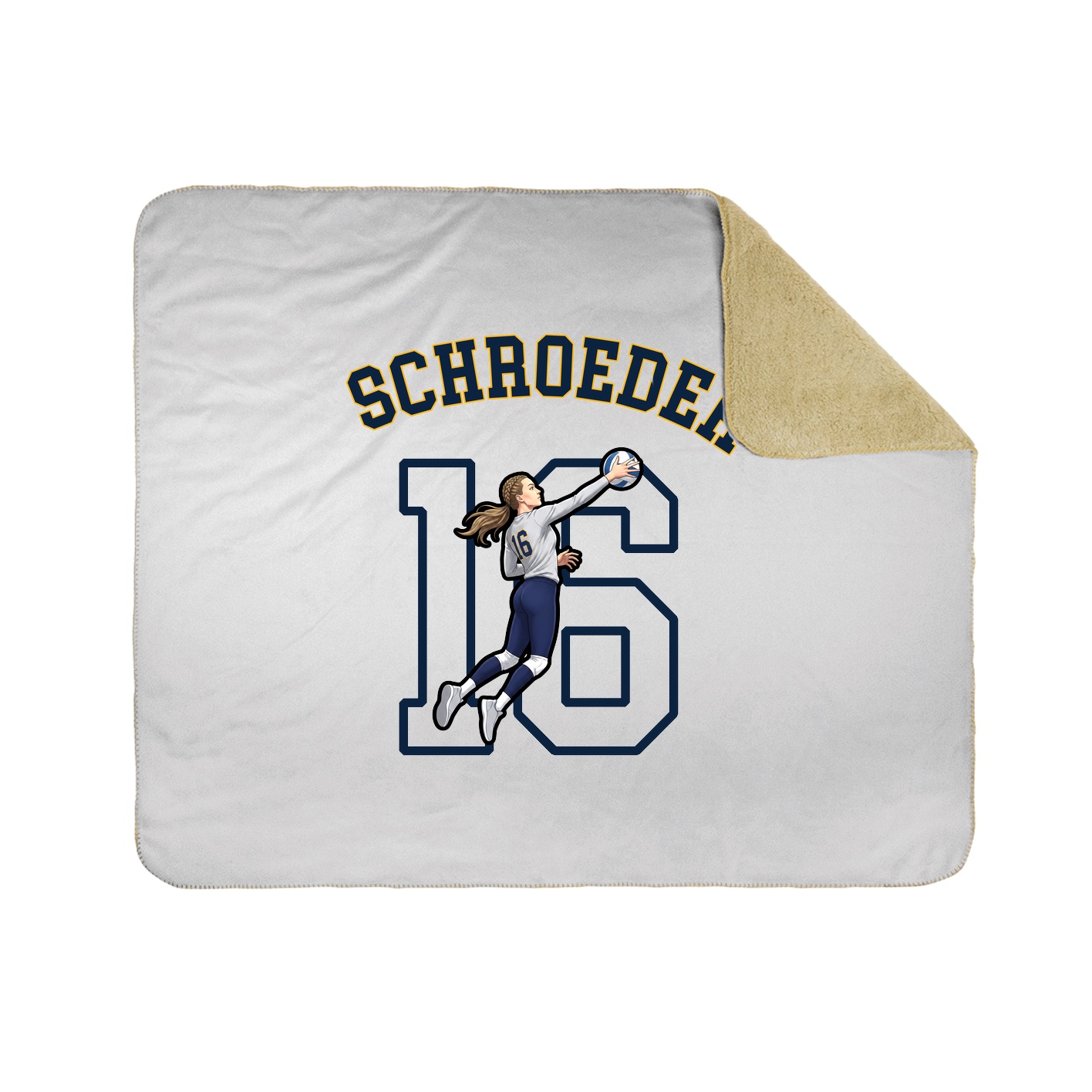 Throw Blanket — Shirsey Arch in White