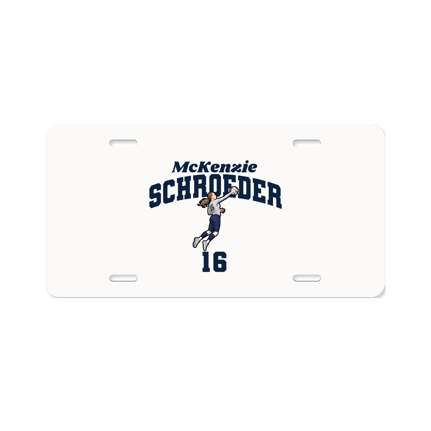 License Plate — Signature Arch in Classic