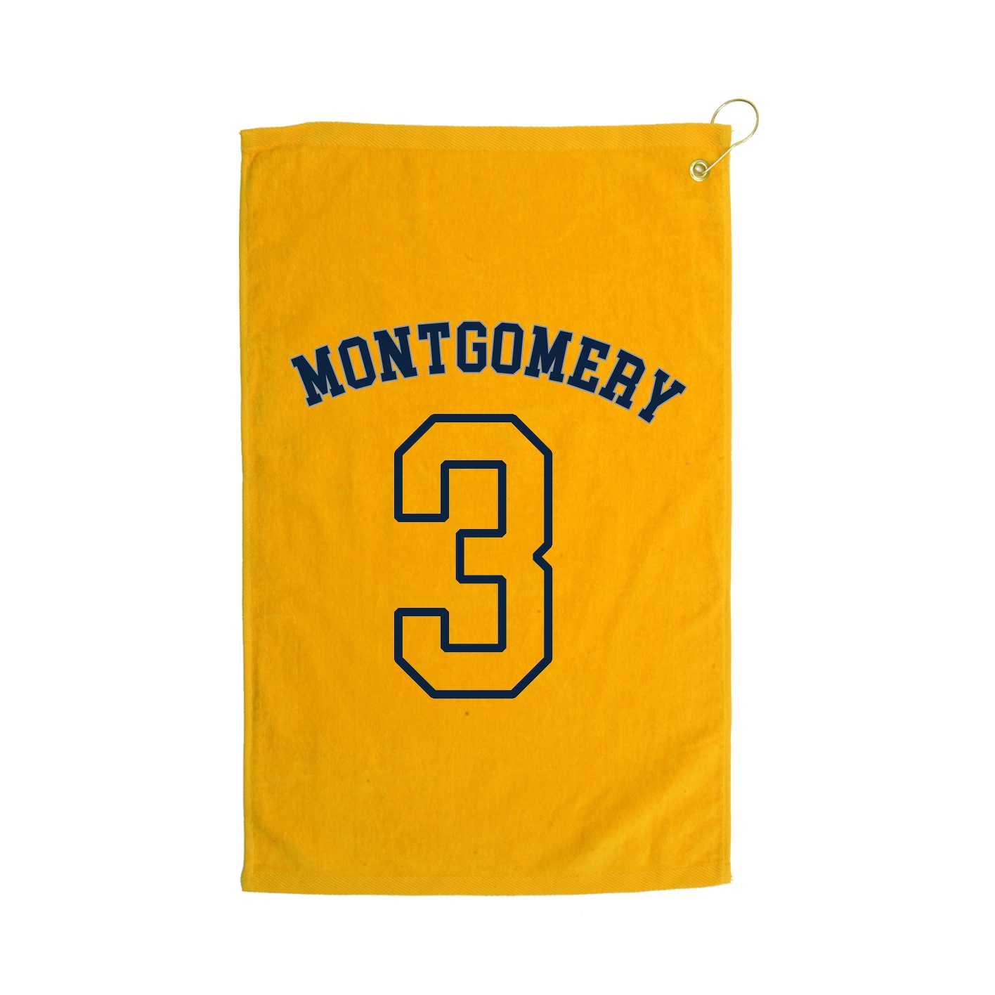 Golf Towel — Shirsey Arch in Gold