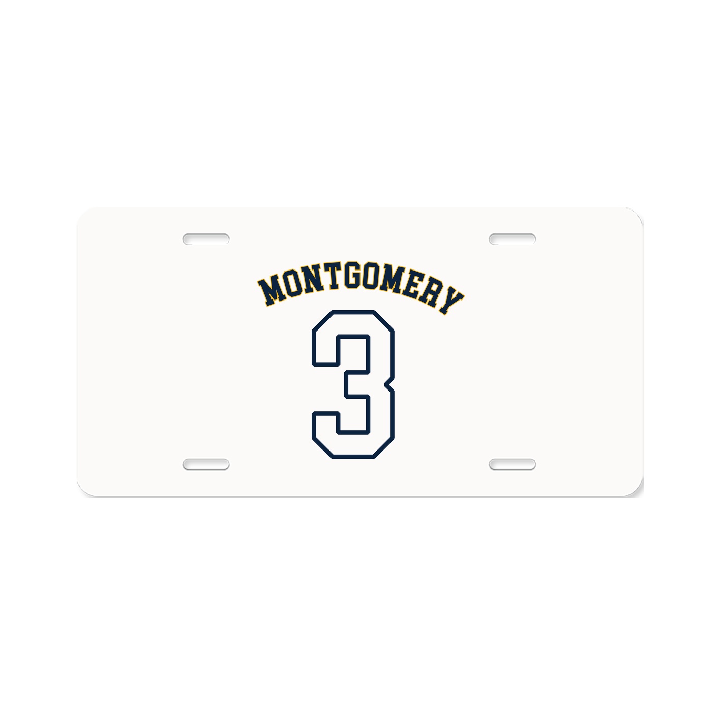 License Plate — Shirsey Arch in Classic