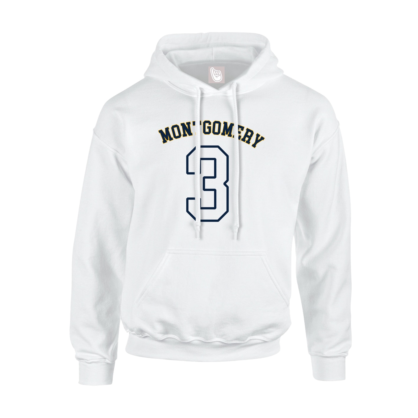 Hoodie — Shirsey Arch in White