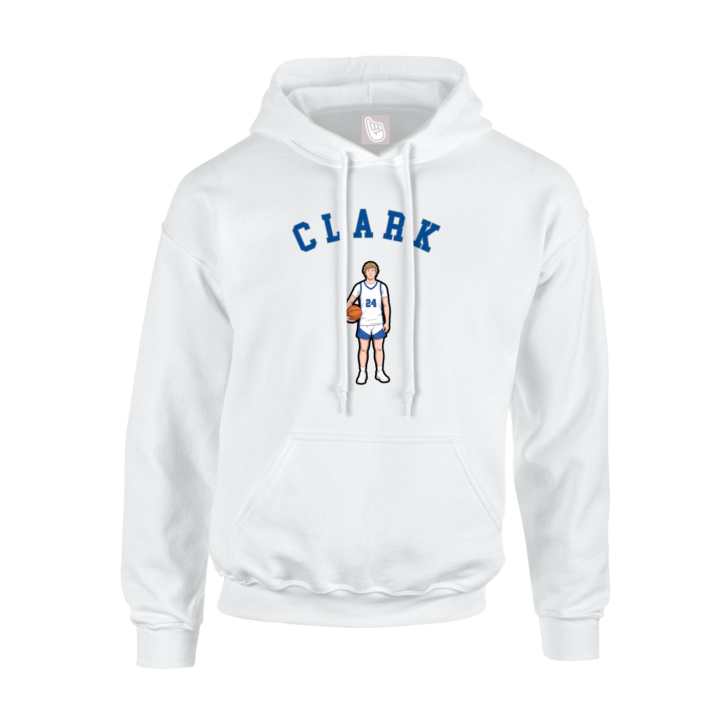 Hoodie — Shirsey Arch in White