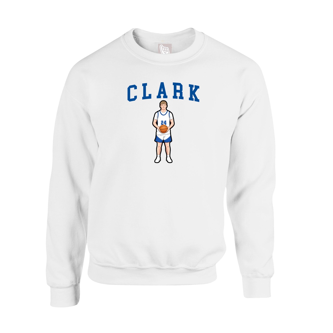 Fleece Crew — Shirsey in White
