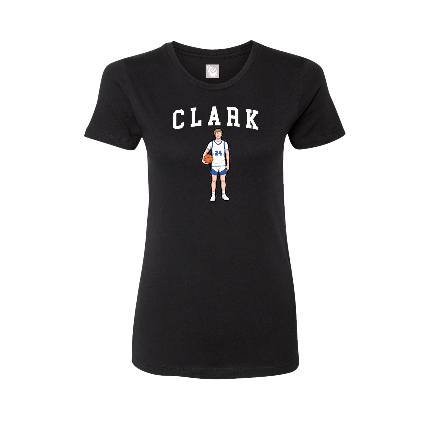 Fitted Women's Tee — Shirsey in Black