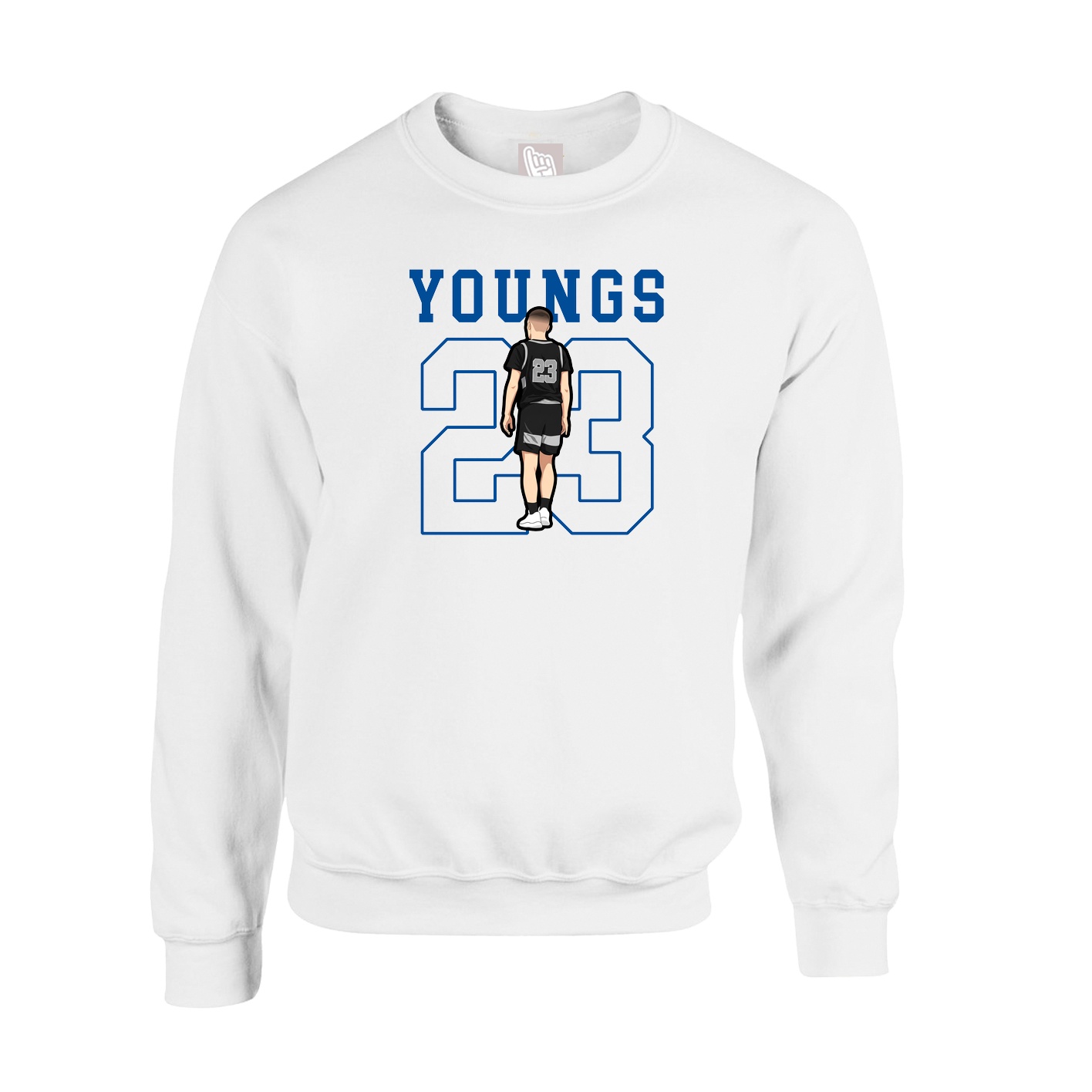 Fleece Crew — Shirsey in White