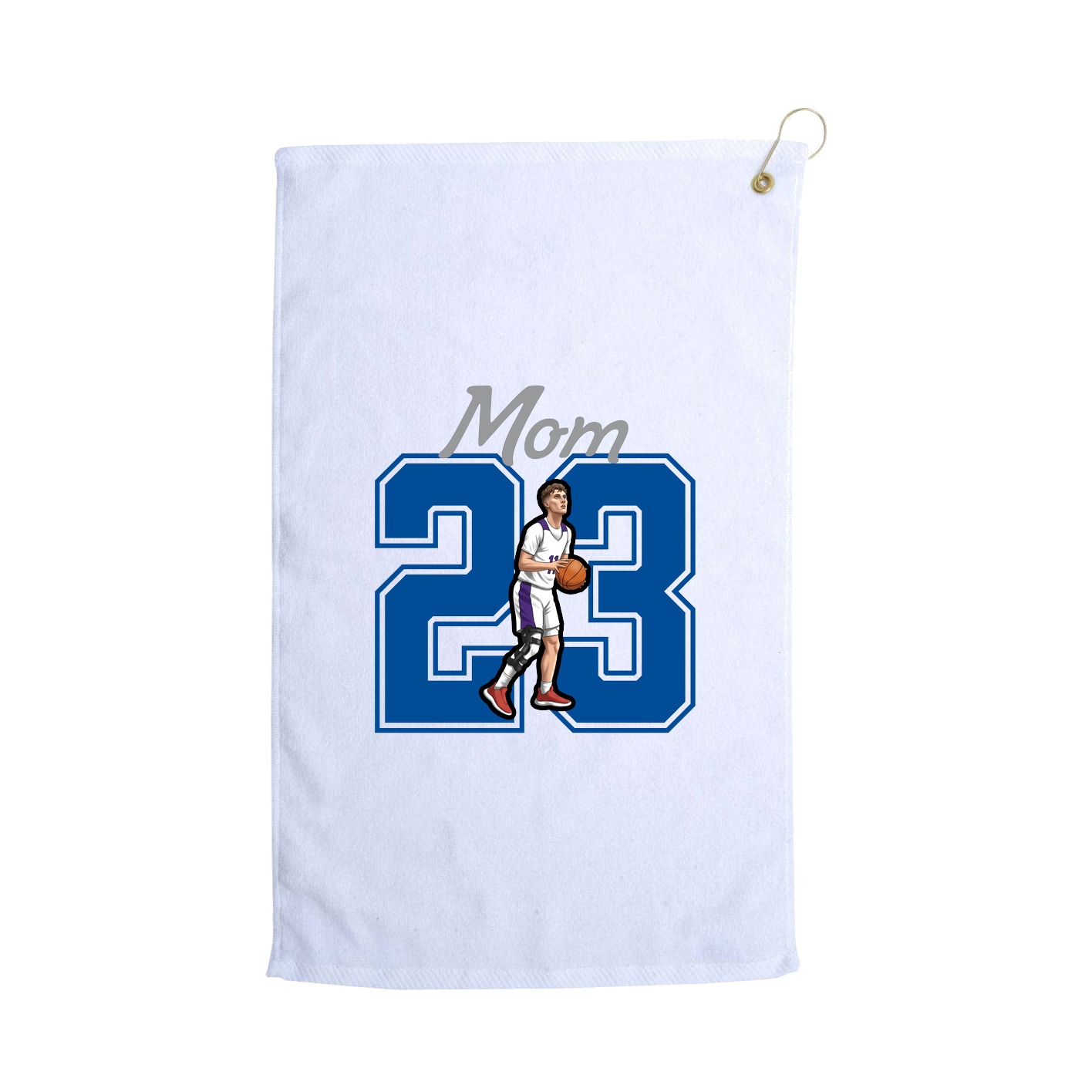 Golf Towel — Mothers Day Shirsey in White