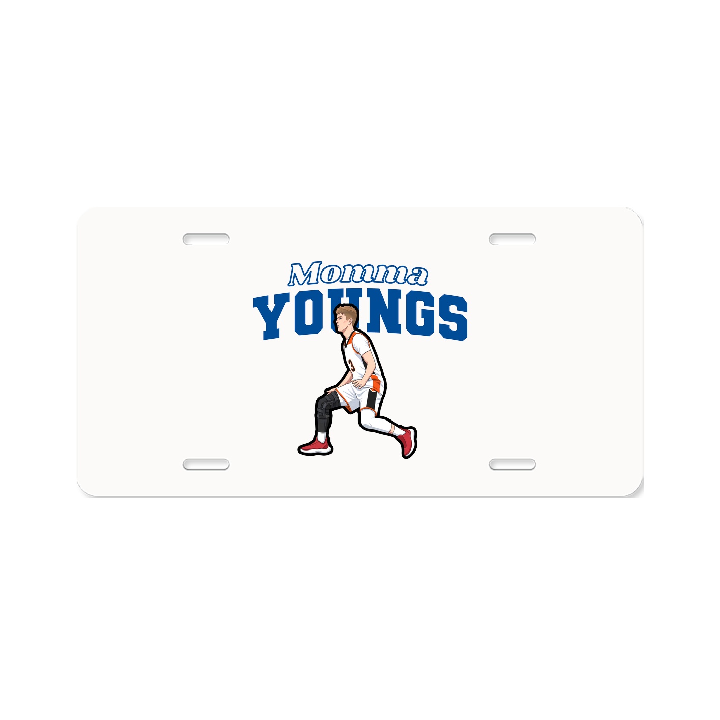 License Plate — Mothers Day Block in Classic