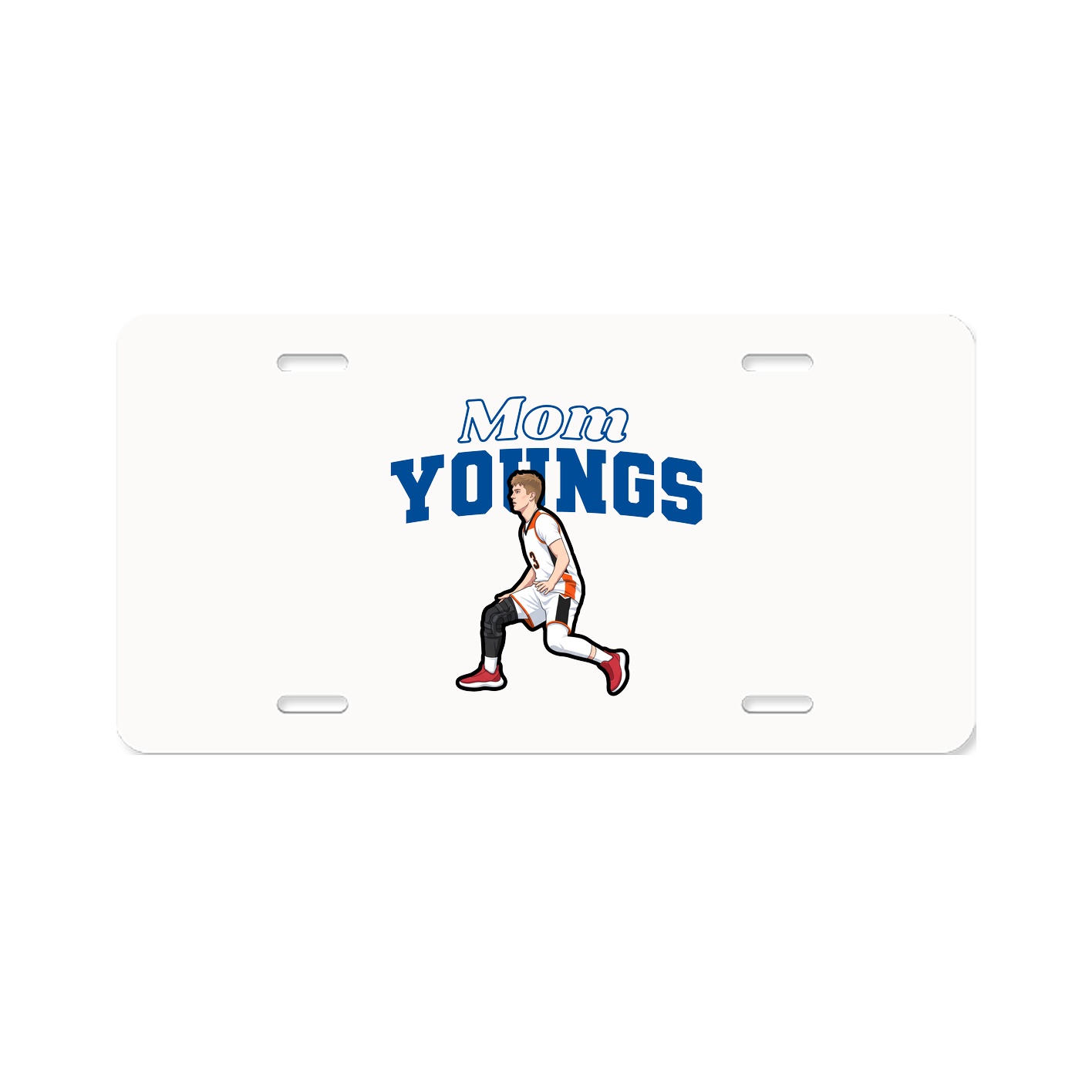 License Plate — Mothers Day Block in Classic