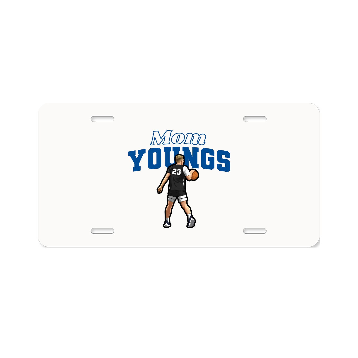 License Plate — Mothers Day Block in Classic