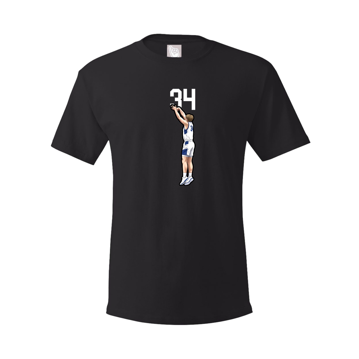 Tee — Number Top in Black