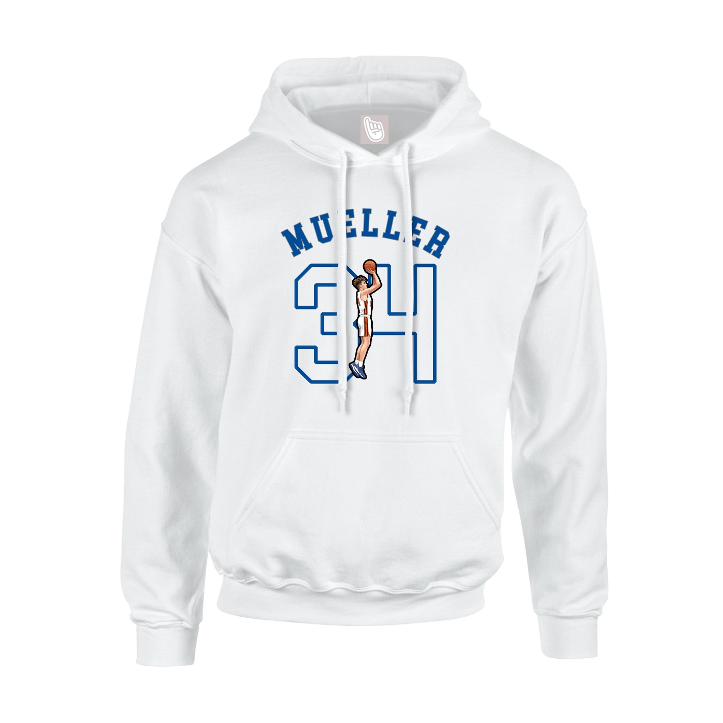 Youth Hoodie — Shirsey Arch in White